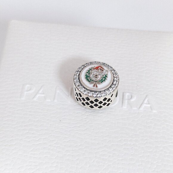 Pandora Disney Winnie the Pooh Tigger Holiday Charm Bead - Picture 3 of 7